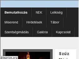 Sites similar to nagykovacsiplebania.hu