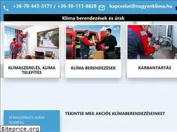 Sites similar to nagyonklima.hu