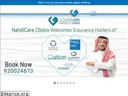 Sites similar to nahdicareclinics.sa
