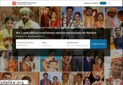 Sites similar to naidumatrimony.com