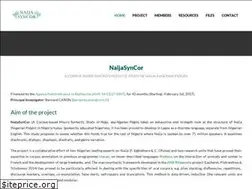 Sites similar to naijasyncor.huma-num.fr