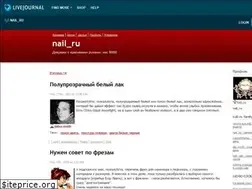 Sites similar to nail-ru.livejournal.com