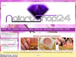 Sites similar to nailartshop24.de