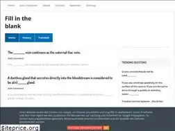 Sites similar to naimfillintheblank.blogspot.com
