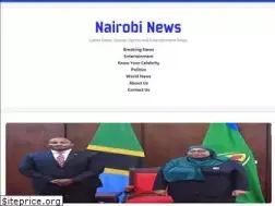 Sites similar to nairobinews.co.ke