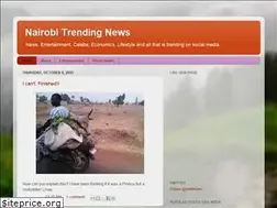 Sites similar to nairobitrendingnews.blogspot.com
