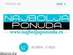 Sites similar to najboljaponuda.rs