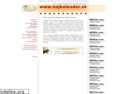 Sites similar to najkalendar.sk