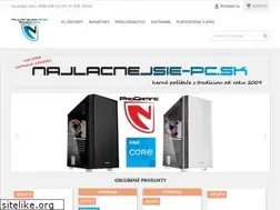Sites similar to najlacnejsie-pc.sk