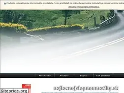 Sites similar to najlacnejsiepneumatiky.sk