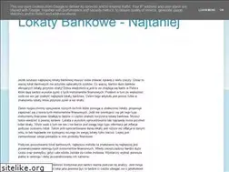 Sites similar to najlepszalokatabankowa.blogspot.com