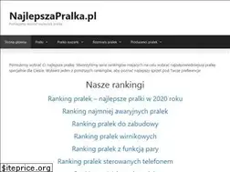 Sites similar to najlepszapralka.pl