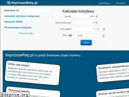 Sites similar to najnizszeraty.pl