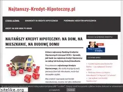 Sites similar to najtanszy-kredyt-hipoteczny.pl