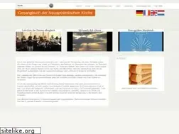 Sites similar to nak-gesangbuch.de