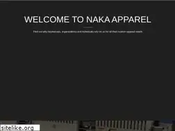 Sites similar to nakaapparel.com