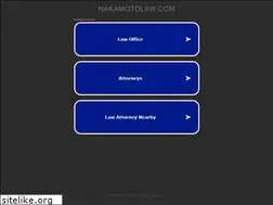 Sites similar to nakamotolaw.com