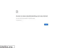 Sites similar to nakedbinderblog.com