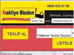 Sites similar to nakliyebizden.com