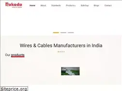 Sites similar to nakodacables.com