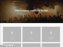 Sites similar to naktiniaiklubai.lt