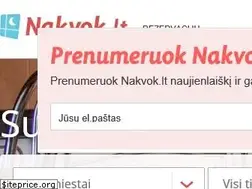 Sites similar to nakvok.lt