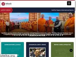 Sites similar to nalandauniv.edu.in