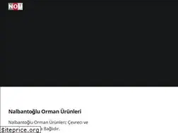 Sites similar to nalbantogluormanurunleri.com