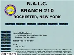Sites similar to nalc210.com