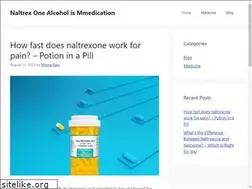 Sites similar to naltrexonealcoholismmedication.com
