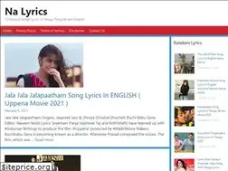 Sites similar to nalyrics.com
