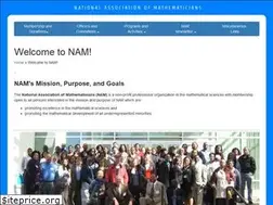 Sites similar to nam-math.org