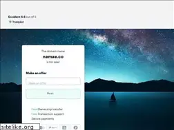 Sites similar to namae.co