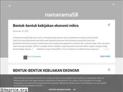 Sites similar to namanama58.blogspot.com