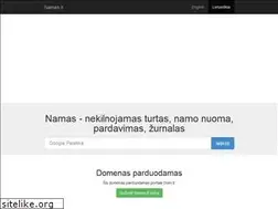 Sites similar to namas.lt
