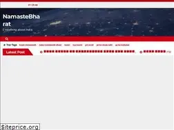 Sites similar to namastebharat.in