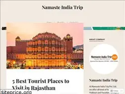 Sites similar to namasteindiatrip.wordpress.com