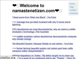 Sites similar to namastenetizen.com