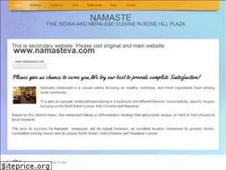 Sites similar to namasterestaurant.webs.com
