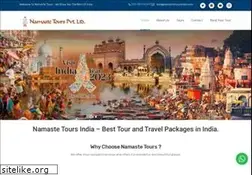 Sites similar to namastetoursindia.com