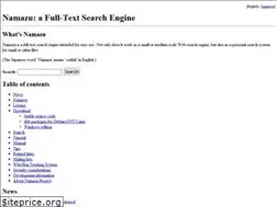Sites similar to namazu.org