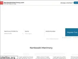Sites similar to namboodirimatrimony.com