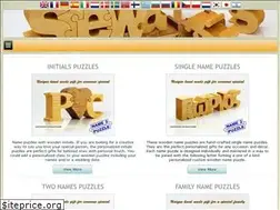 Sites similar to name-2-puzzle.com