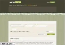 Sites similar to name-doctor.com