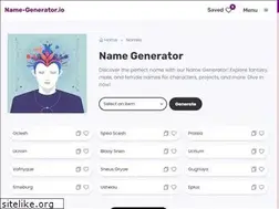 Sites similar to name-generator.io