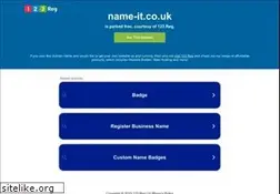 Sites similar to name-it.co.uk
