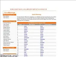 Sites similar to name-meanings.com