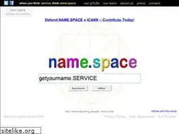 Sites similar to name.space.xs2.net