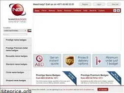 Sites similar to namebadgesinternational.ae