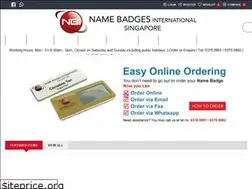 Sites similar to namebadgesinternational.com.sg